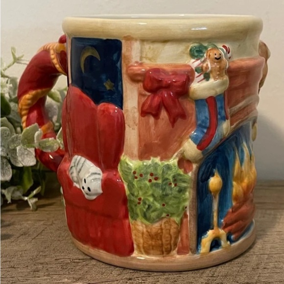 Large Susan Winget Christmas | Certified International ceramic mug - Picture 2 of 7